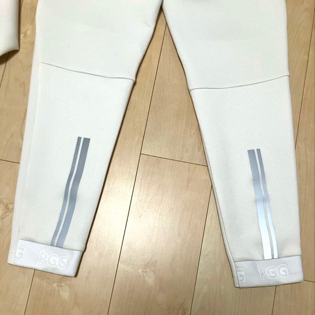 【美品】パーリーゲイツ　PGG セットアップ　セット　パーカー　ゴルフ　白