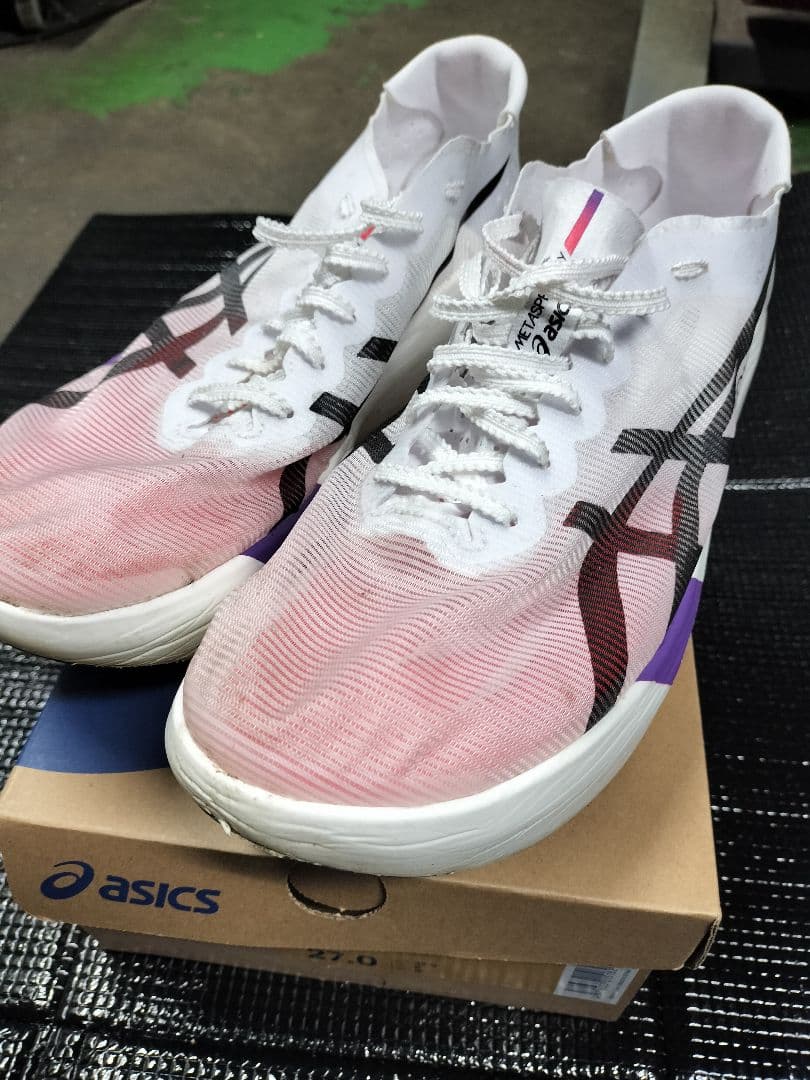 ASICS メタスピードレイ　27.0