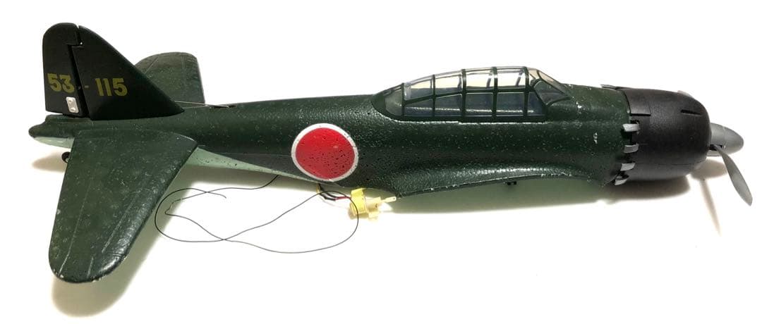 タイヨー TAIYO　電動プレーン ゼロ戦52型 ラジコン飛行機　ジャンク