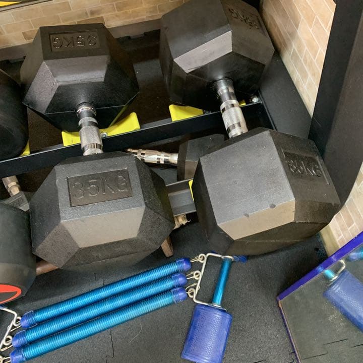 ヘックス  ダンベル　5kg 2個