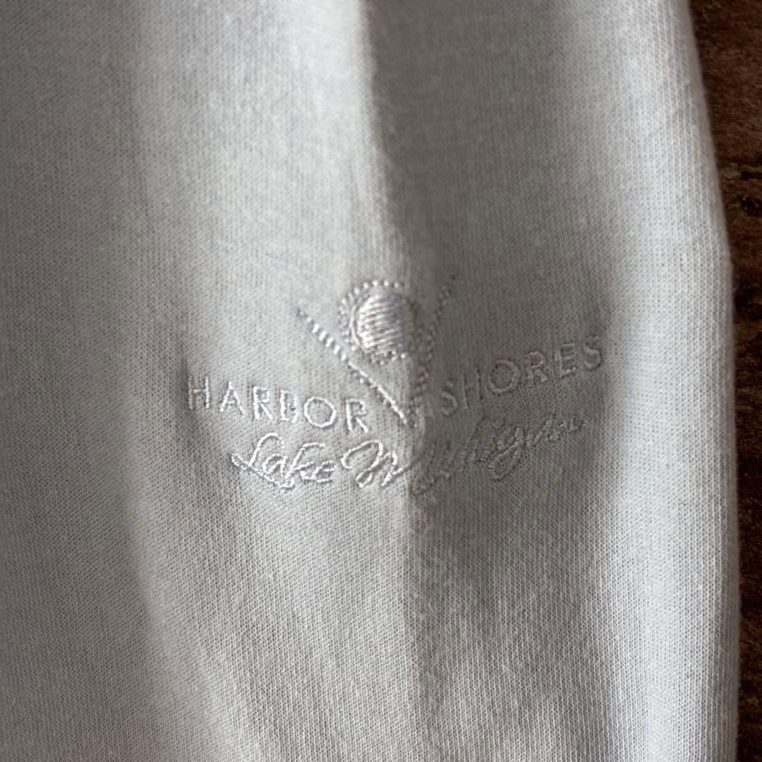 HARLESTONS ハーフジップ長袖スウェット US古着 ゴルフウェア
