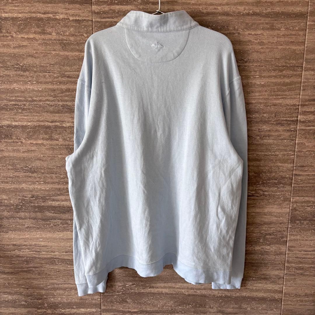 HARLESTONS ハーフジップ長袖スウェット US古着 ゴルフウェア