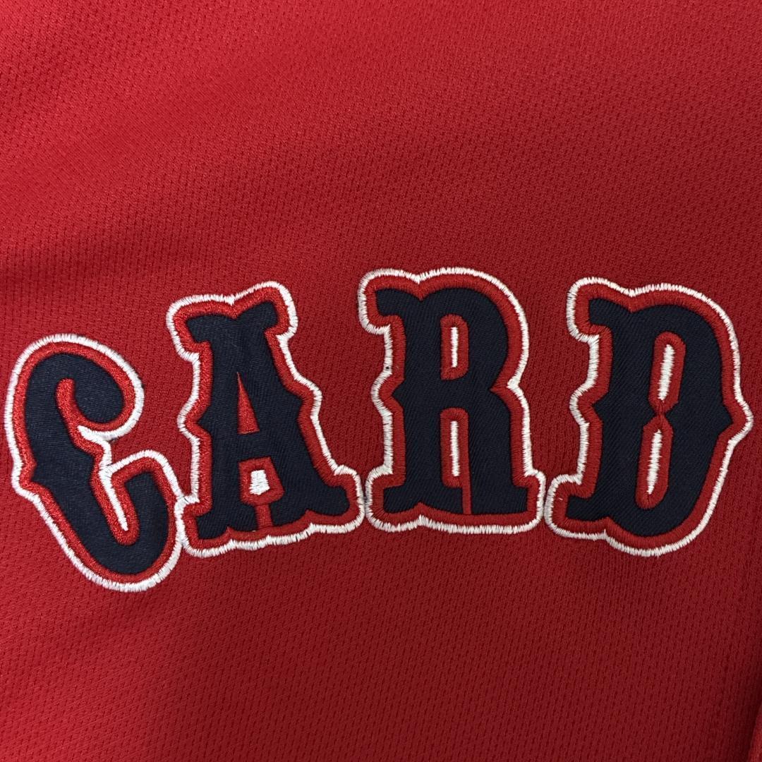 MLBカージナルス ユニフォーム ゲームシャツ 刺繍ロゴ 90s L相当 古着