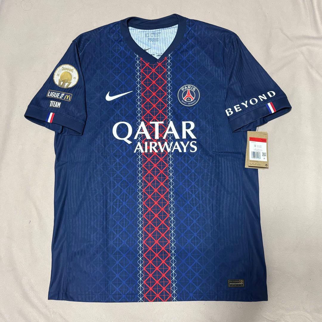 完全フルパッチ　PSG　adv　25/26　クヴァラツヘリア　パリサンジェルマン