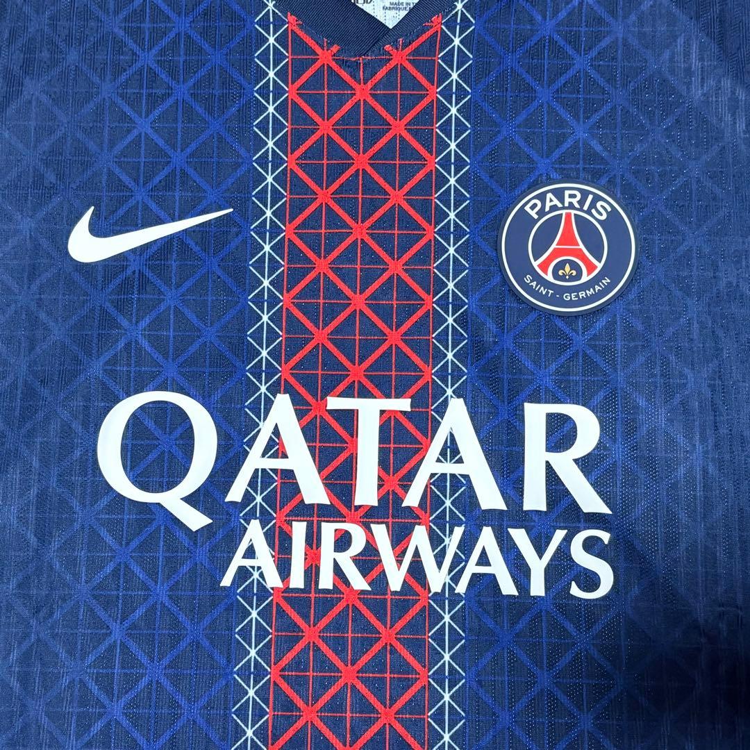 完全フルパッチ　PSG　adv　25/26　クヴァラツヘリア　パリサンジェルマン