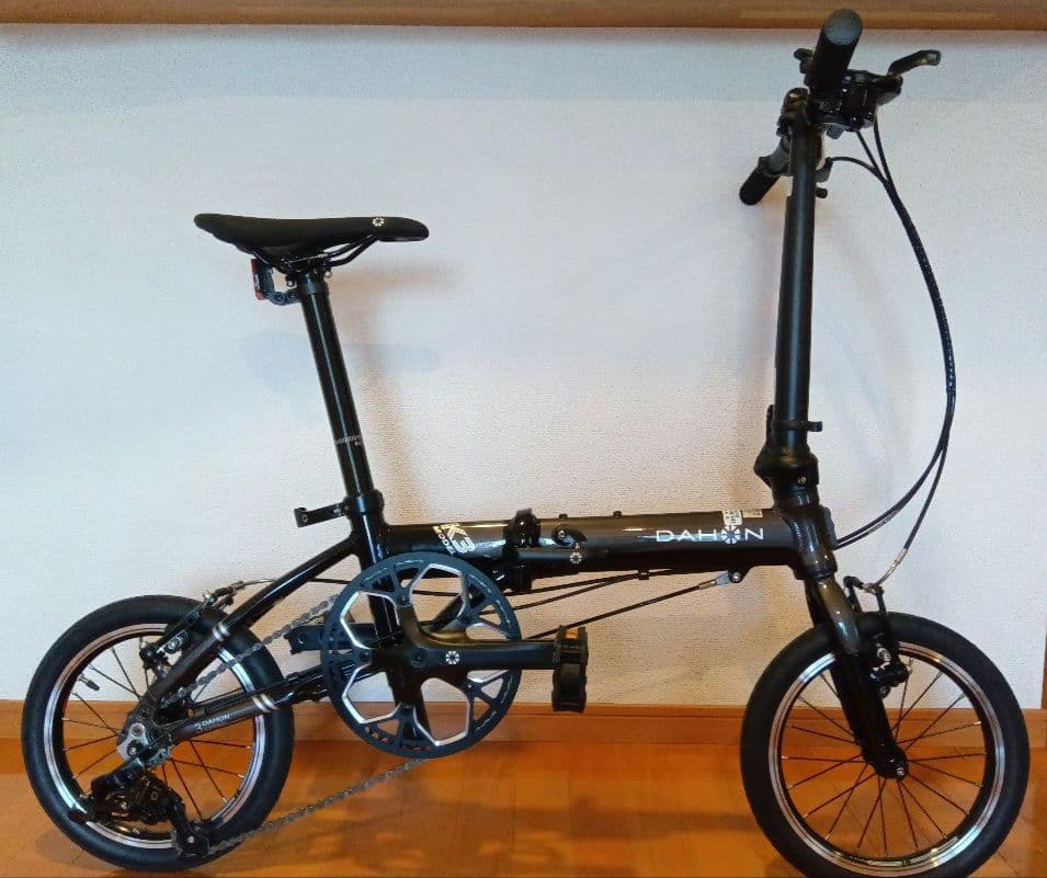 DAHON K3 折りたたみ自転車 ブラック 専用カバー付き