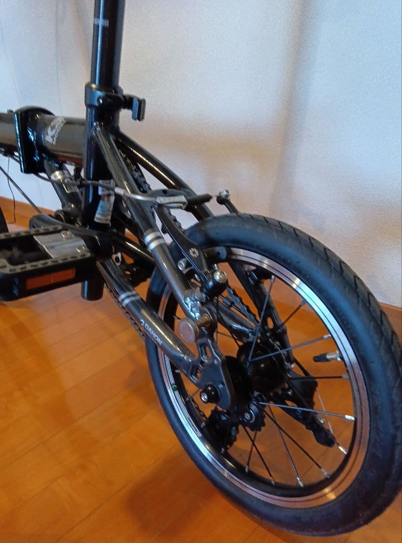 DAHON K3 折りたたみ自転車 ブラック 専用カバー付き