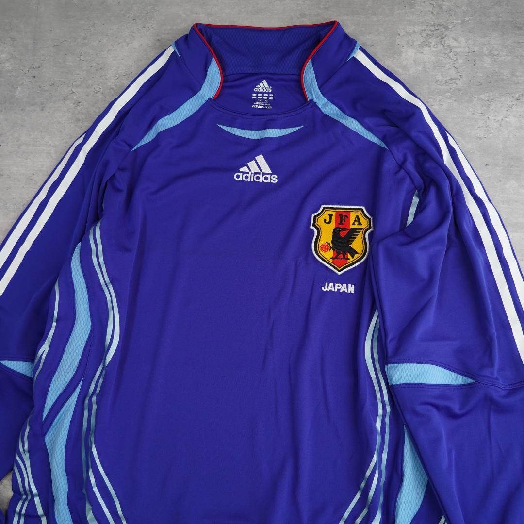 2006 adidas アディダス 日本代表　長袖　ホームユニフォーム　XO