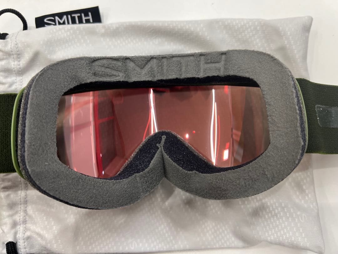 【新品未使用】SMITH アジアンフィット ゴーグル モーメントオリーブ 正規品