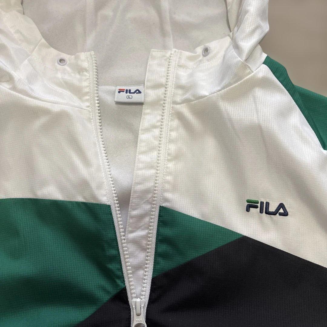 FILA ジャージ上下セット フード付きL M