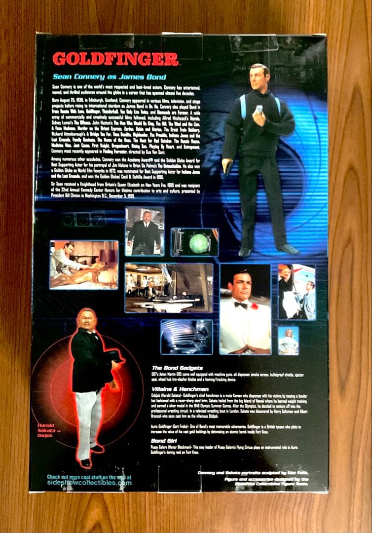 【絶版希少】James Bond & Oddjob 007 Goldfinger