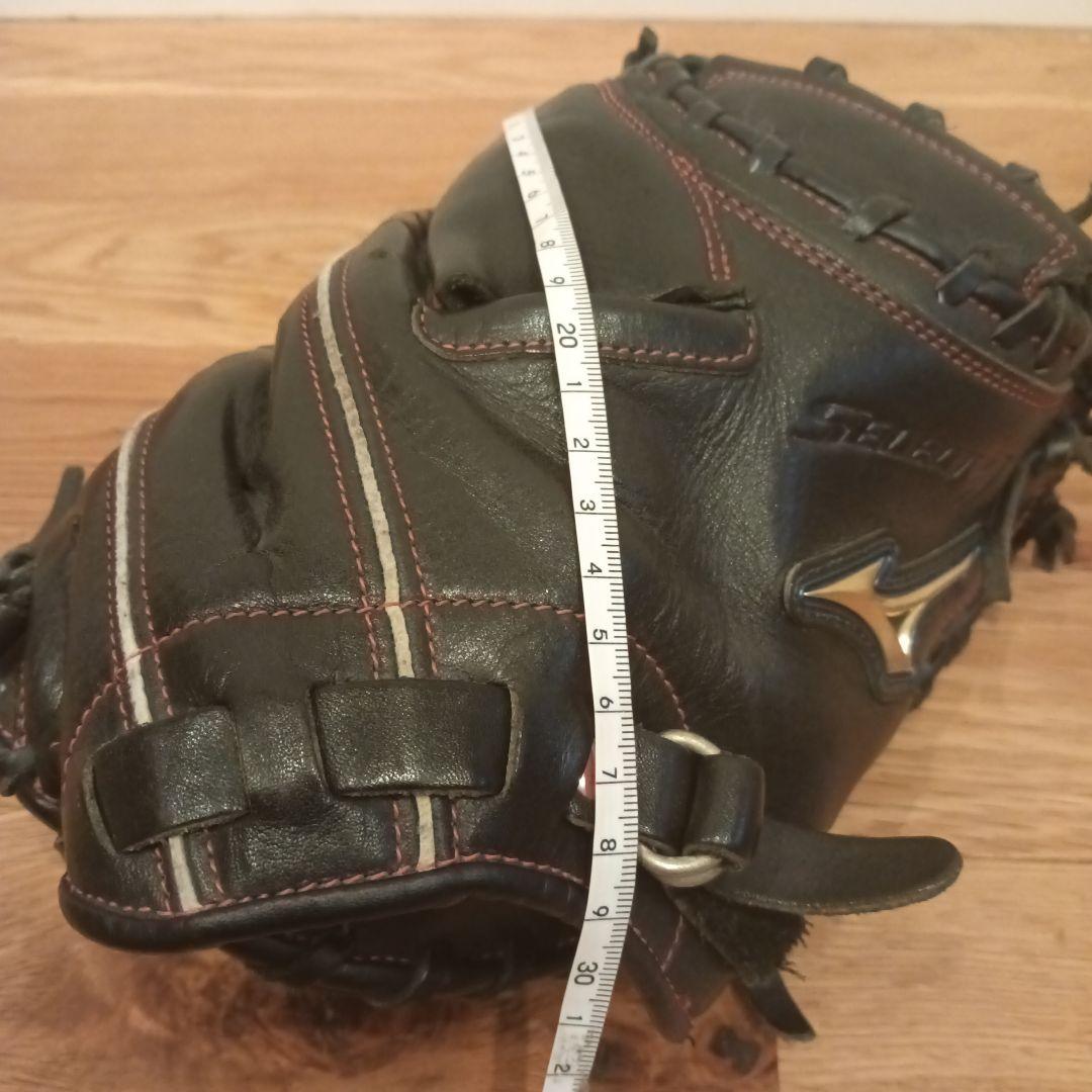 Mizuno ミズノ セレクトナイン 黒 グローブ キャッチャーミット 少年野球