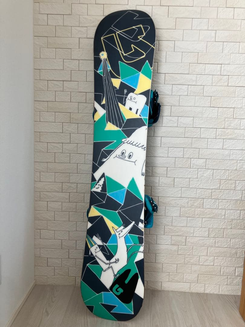 BURTON バートン　スノーボード3点セット バッグ付き