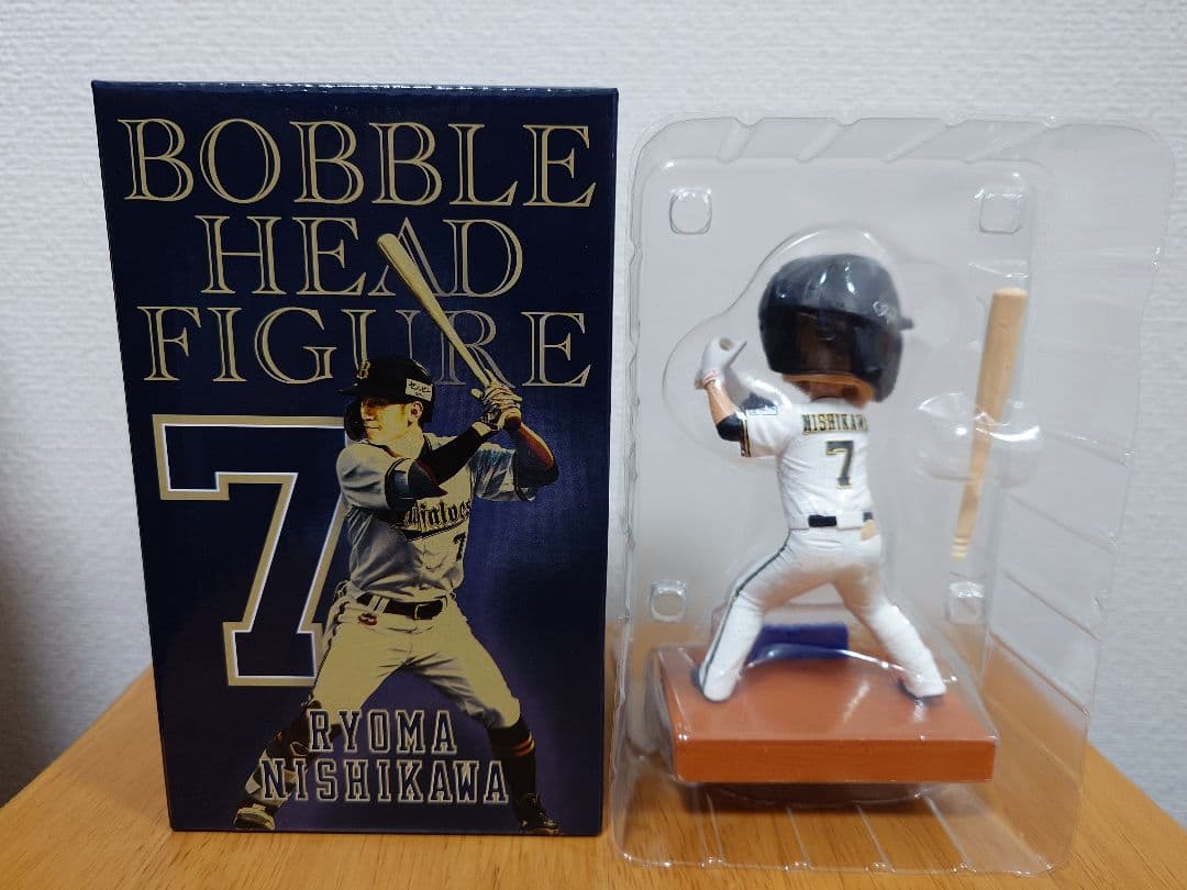 オリックスバファローズ　西川龍馬ボブルヘッド
