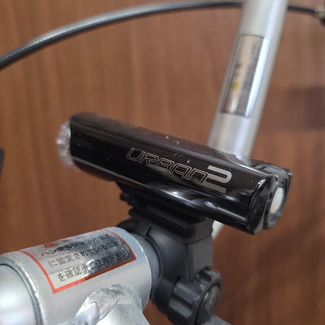 【新品・室内保管】折畳み自転車 Bonne Journee F (ライト鍵付き)