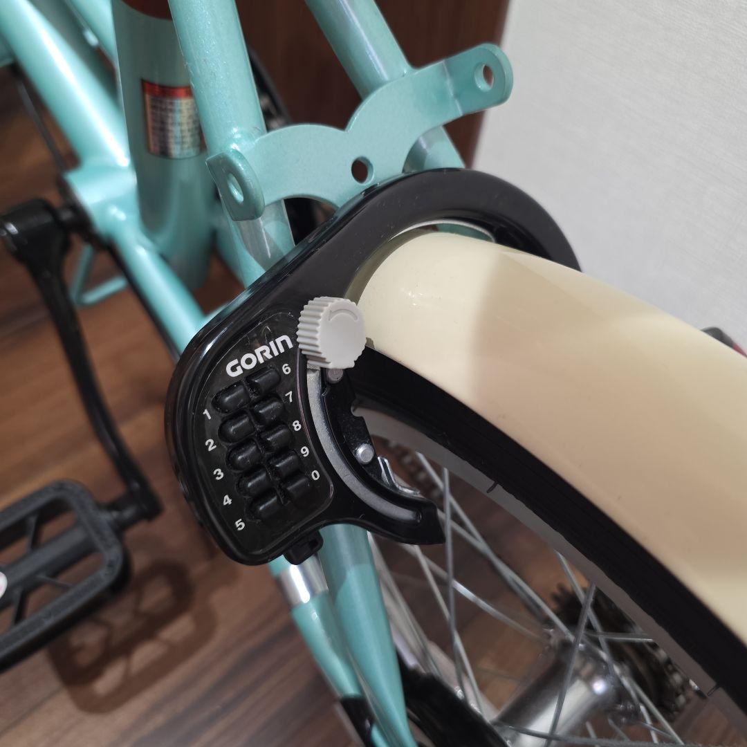 【新品・室内保管】折畳み自転車 Bonne Journee F (ライト鍵付き)
