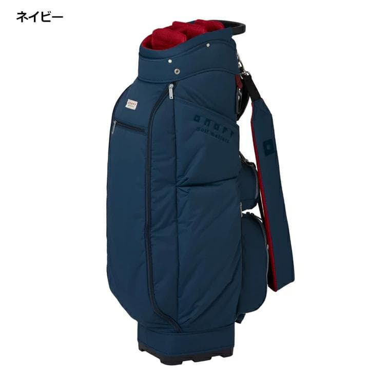 新品 ONOFF オノフ キャディバッグ OB0426 ネイビー