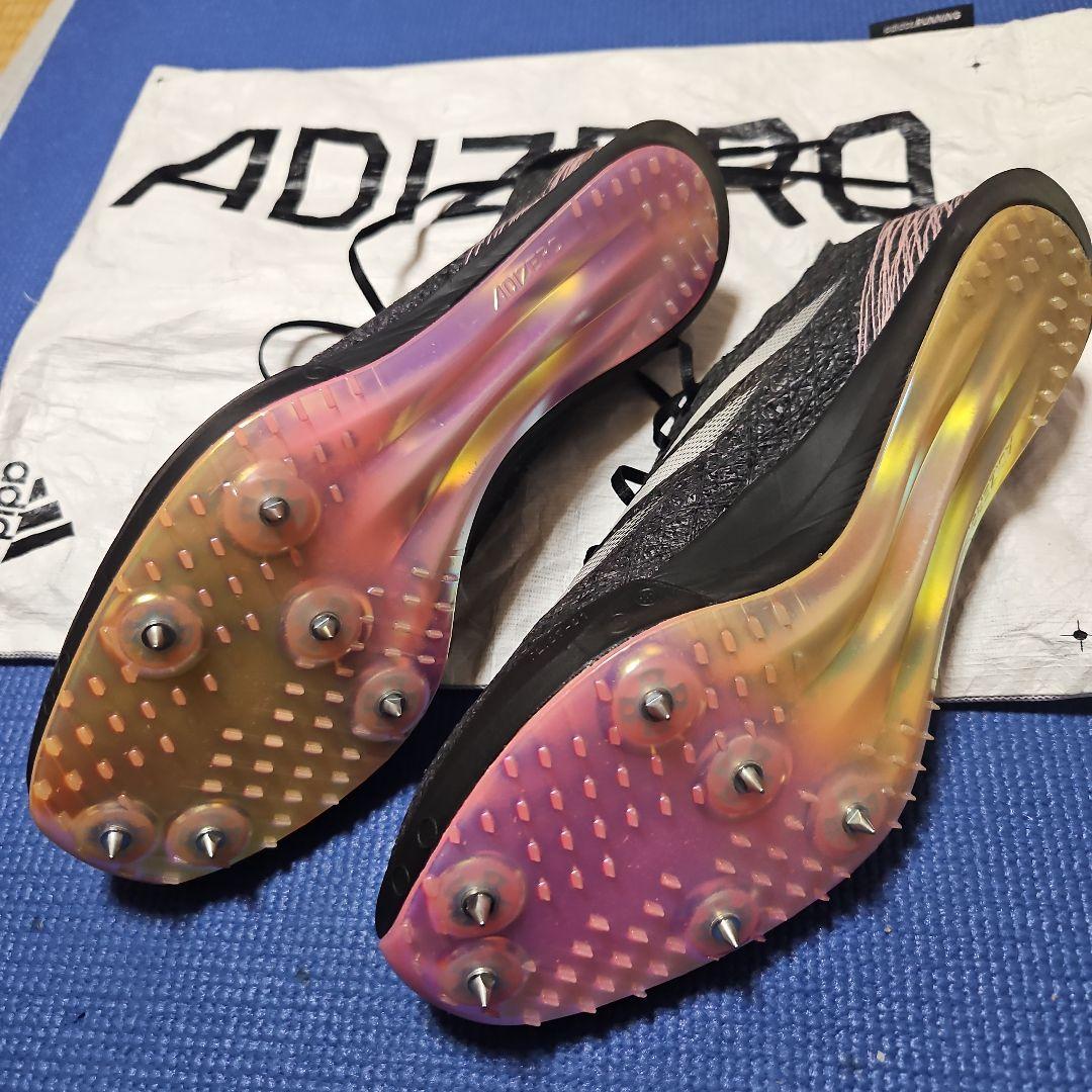 adidas ADIZERO sp3　26.5cm　スパイクシューズ　綺麗な状態