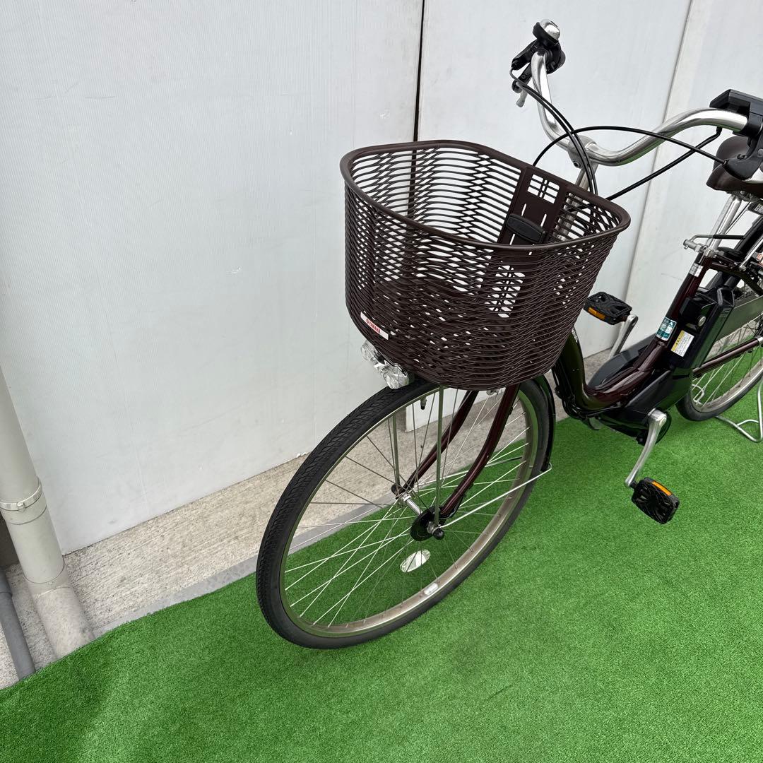 YAMAHAヤマハ電動アシスト自転車26インチ バッテリー12.3Ah ブラウン