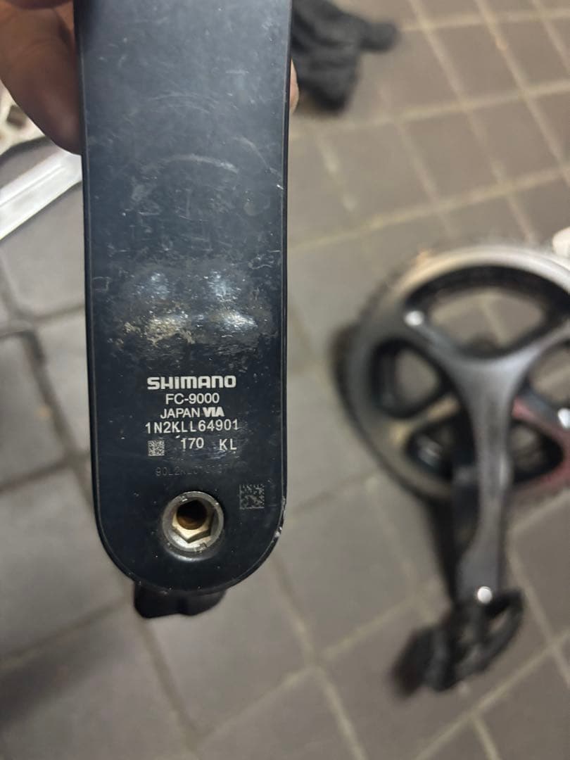シマノ 170mm 50-38t デュラエースクランク FC 9000