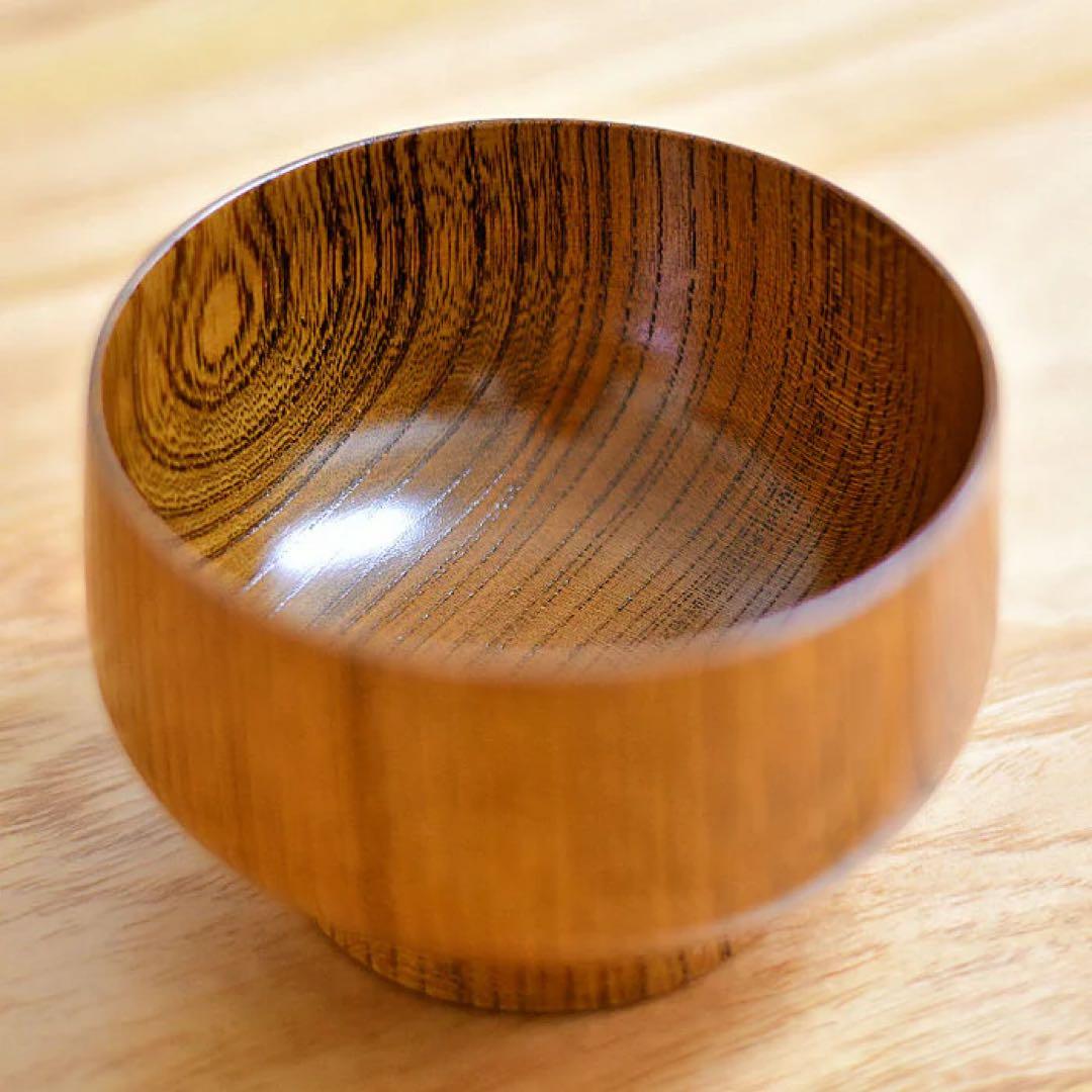 【新品未使用】白鷺木工　サブロク碗布袋　漆茶２点です。　北欧暮らしの道具店