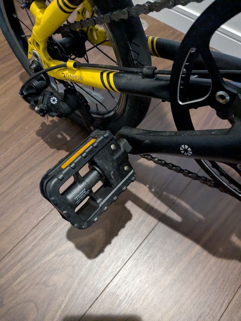DAHON K3 折りたたみ自転車 イエロー