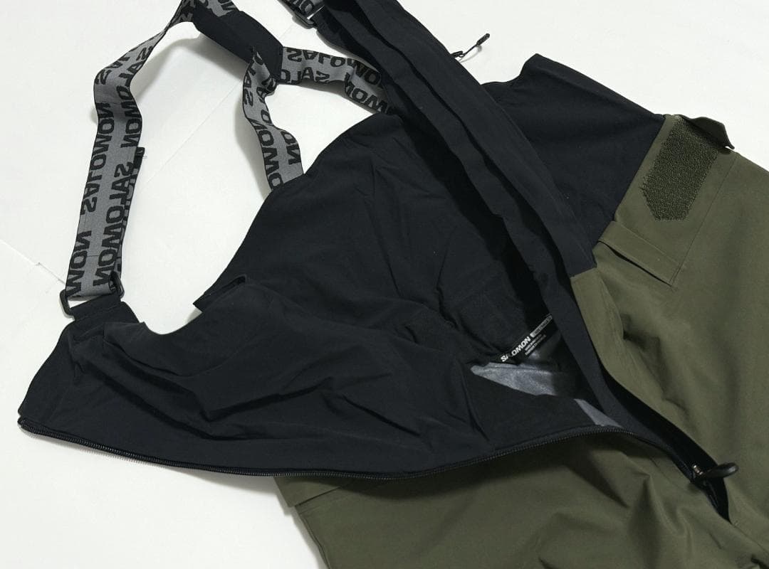 新品 サロモン ムーンパトロール GORE-TEX ビブ スノーウェア US:S