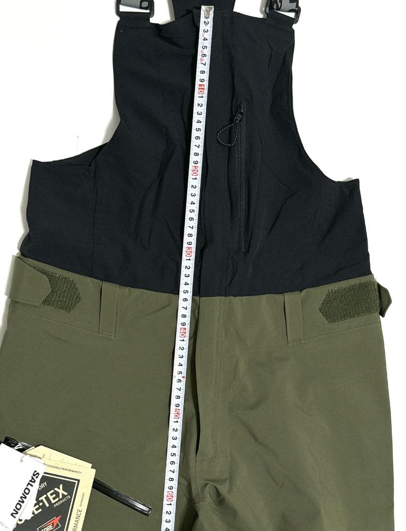 新品 サロモン ムーンパトロール GORE-TEX ビブ スノーウェア US:S