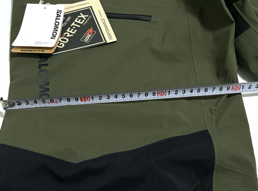 新品 サロモン ムーンパトロール GORE-TEX ビブ スノーウェア US:S