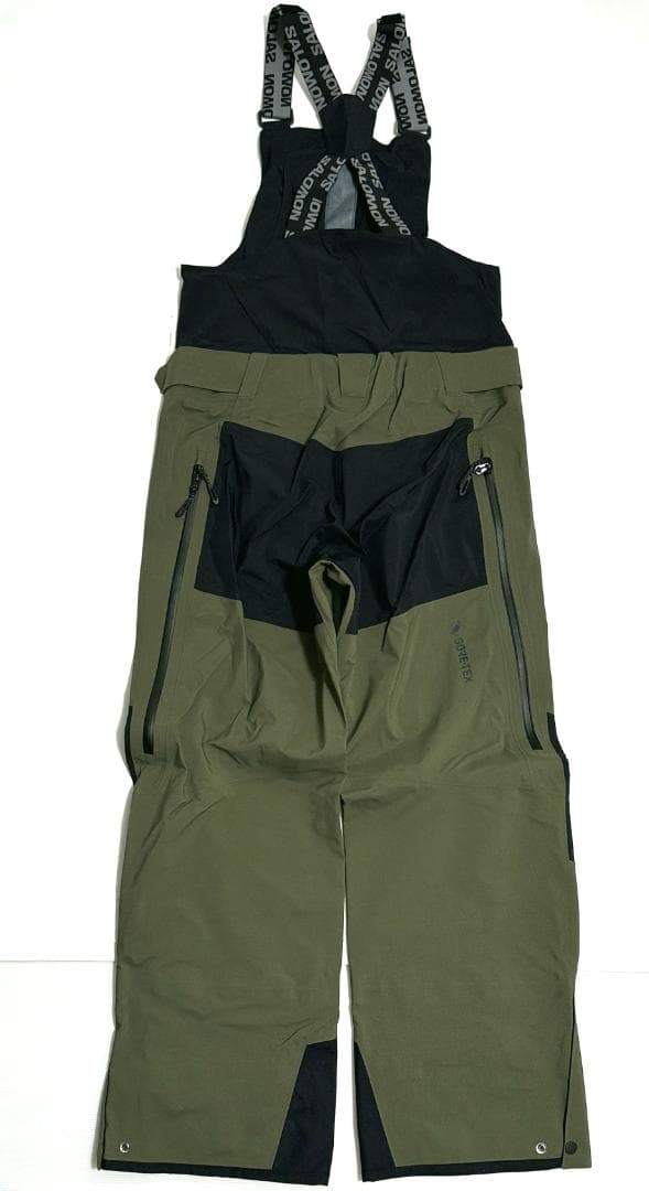 新品 サロモン ムーンパトロール GORE-TEX ビブ スノーウェア US:S