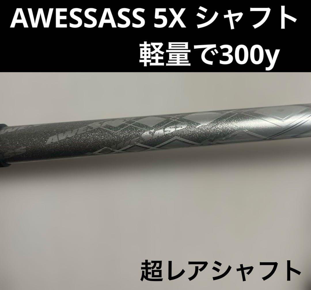 超レアな組合せ タイトTSI４&AWESASS ５X
