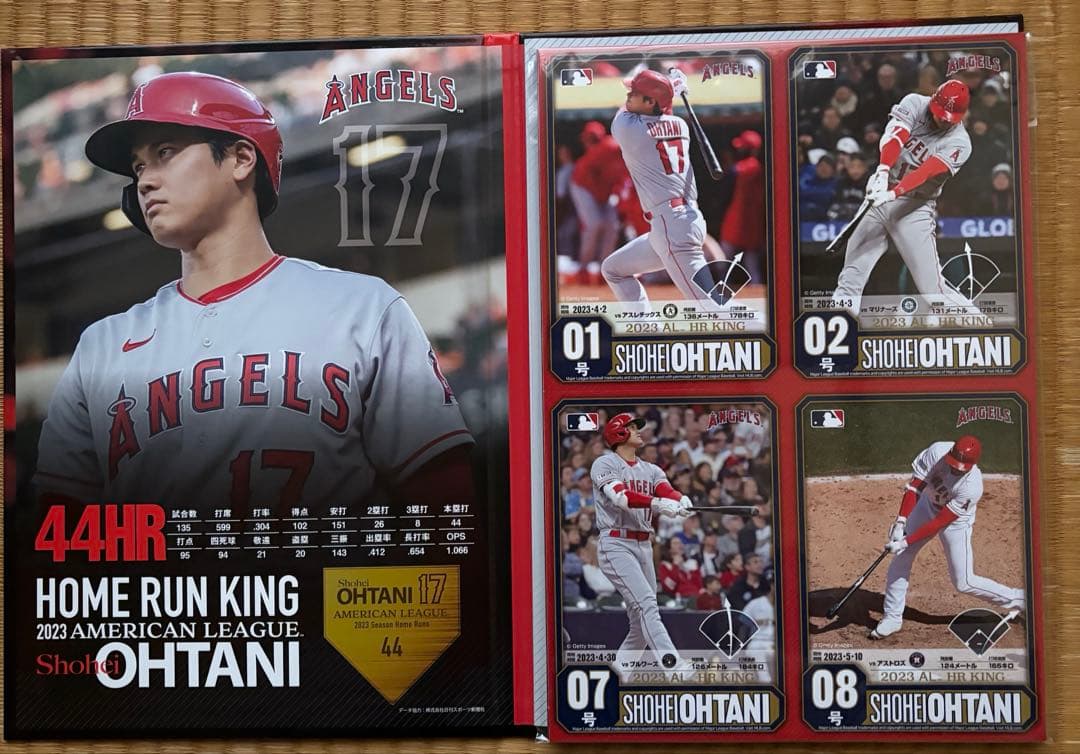 大谷翔平 50-50 ホームラン王獲得記念　プレミアムフレームセット
