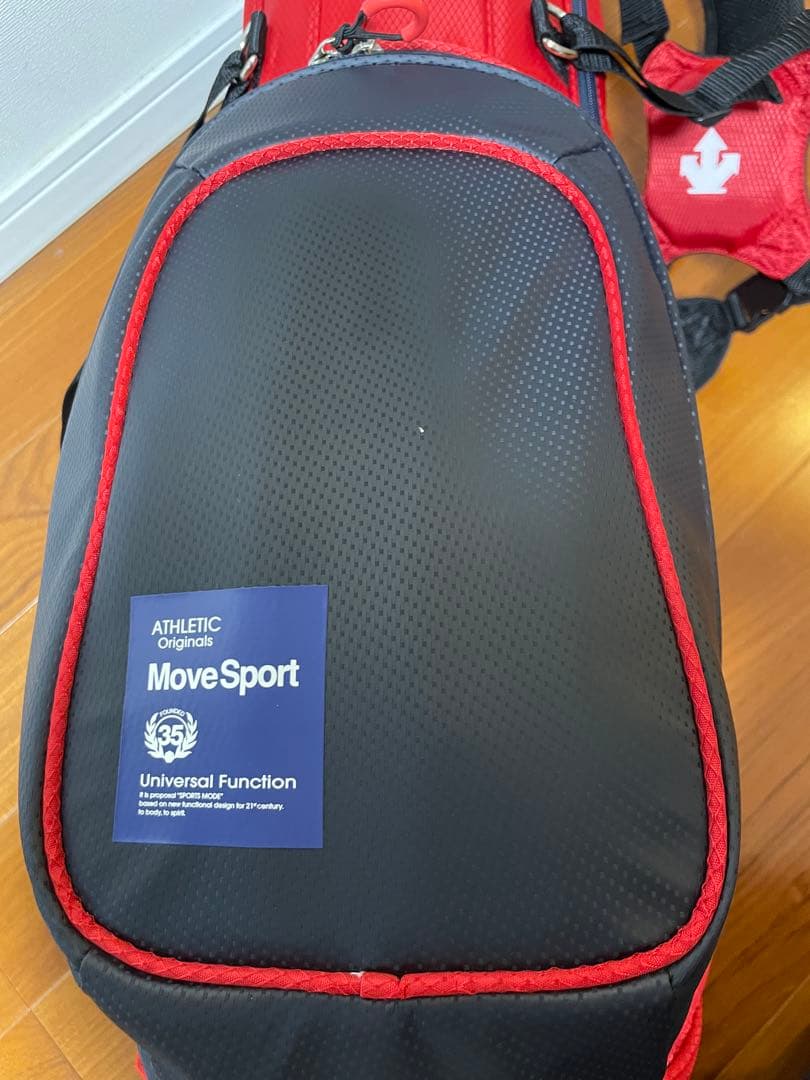 Descente Movesport キャディバック　赤