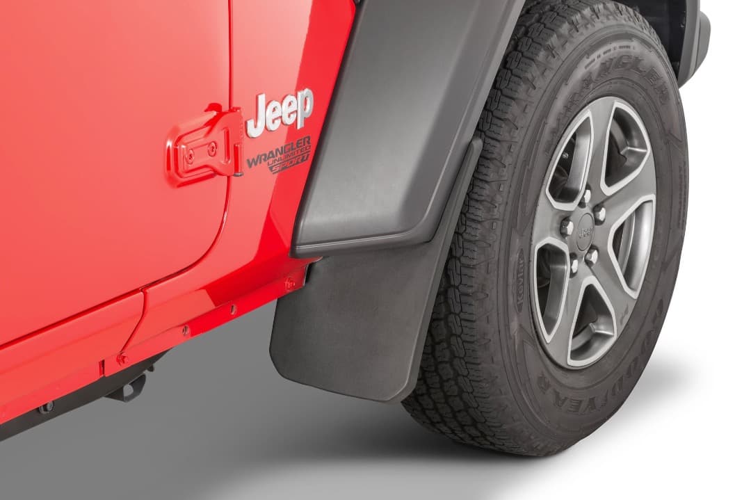 Jeep Wrangler JL用マッドガード（前後2枚ずつ）