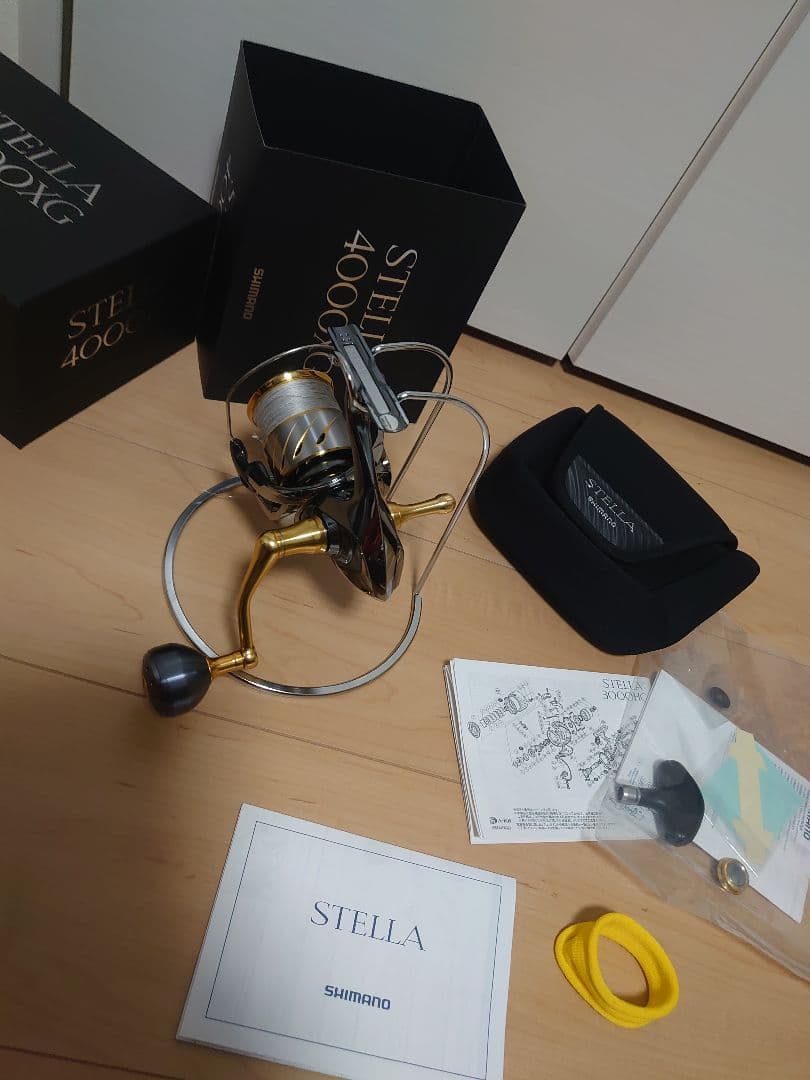 美品 14ステラ 4000XG 夢屋カスタム 青物 ショアジギング ヒラスズキ