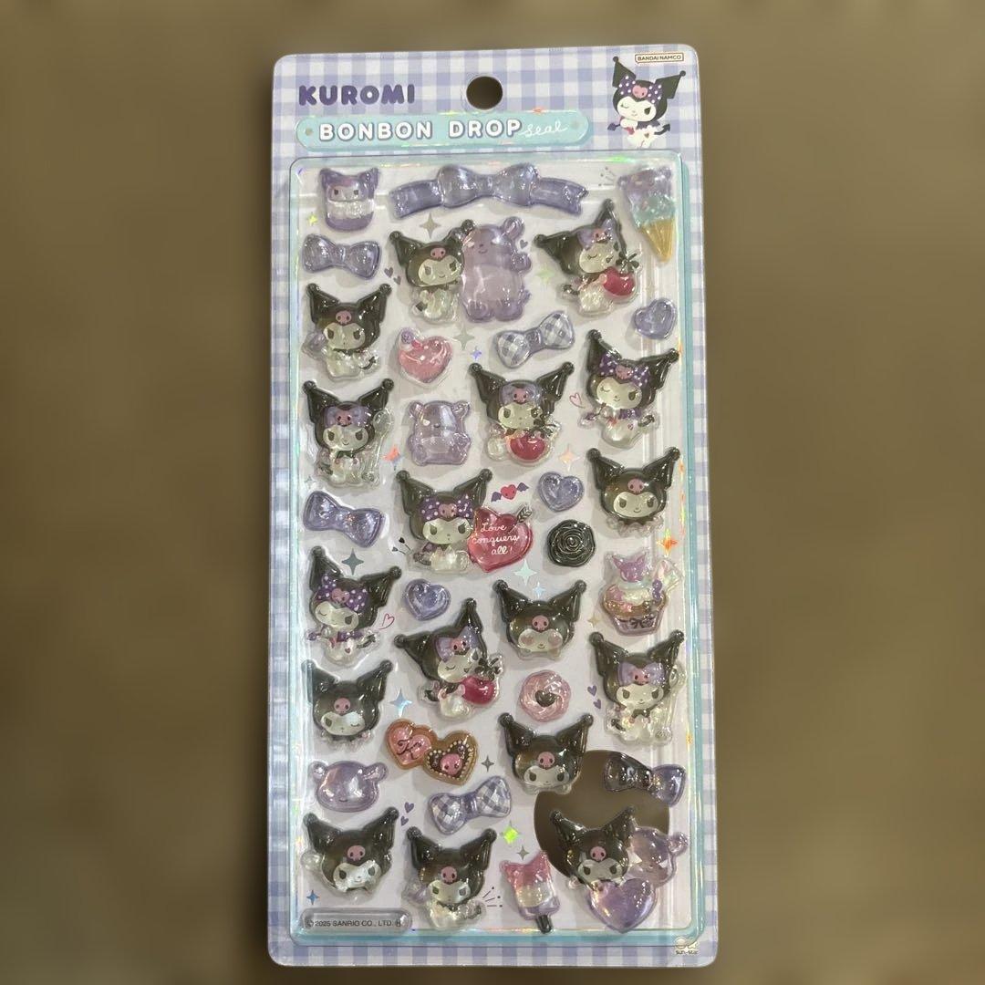 正規品　新品未使用　ボンボンドロップシールサンリオ　5枚セット