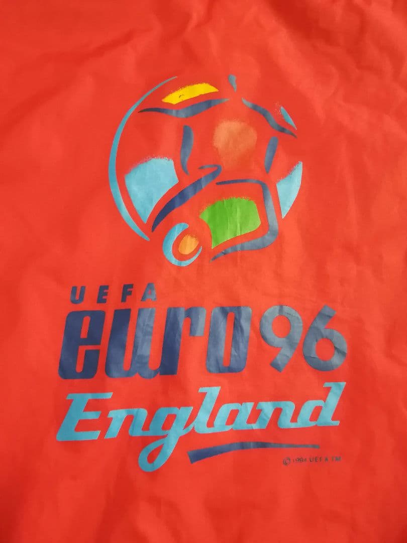 ヴィンテージ　EURO96　イングランド　コーチジャケット　サッカージャケット