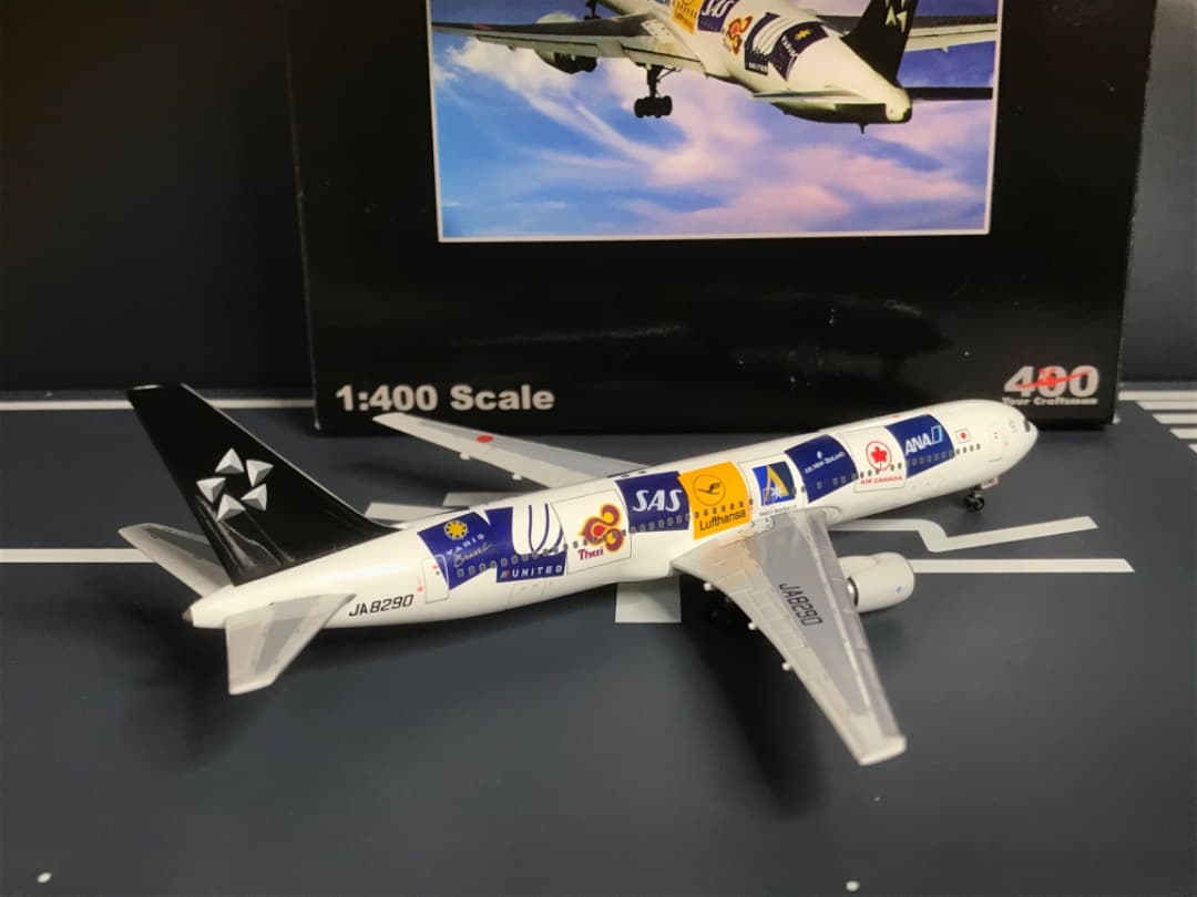 激レア　 B767 スターアライアンス塗装　ANA 1/400