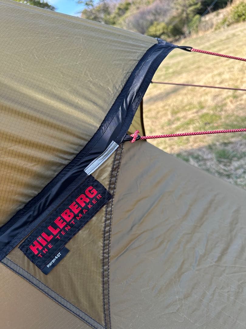 ヒルバーグ　HILLEBERG ケロン4GT フットプリント付