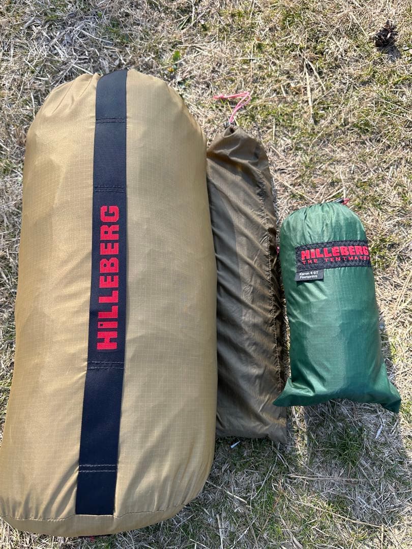 ヒルバーグ　HILLEBERG ケロン4GT フットプリント付