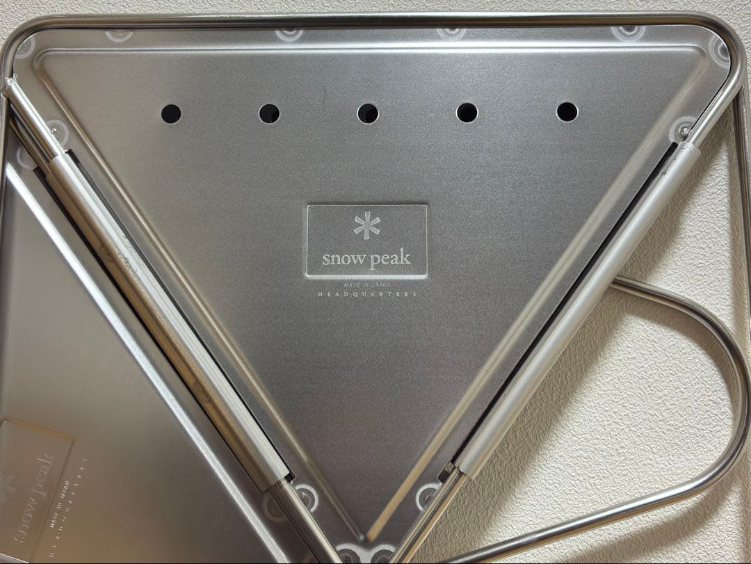 【未使用品】スノーピーク　焚火台L HEAD QUARTERS 49
