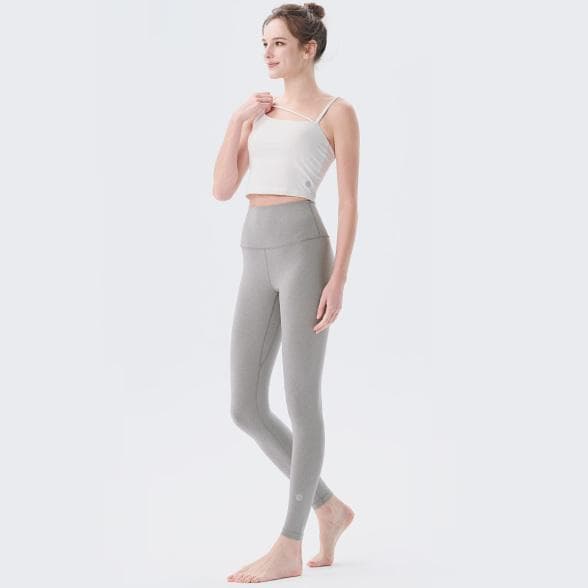 【easyoga】新品未使用★ジェイドアシンメトリークロップドタンク／ホワイト