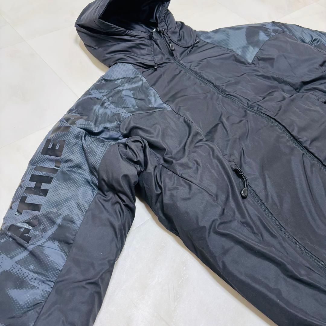 【美品】ATHLETA WARM PADDED JACKET アスレタ Oサイズ