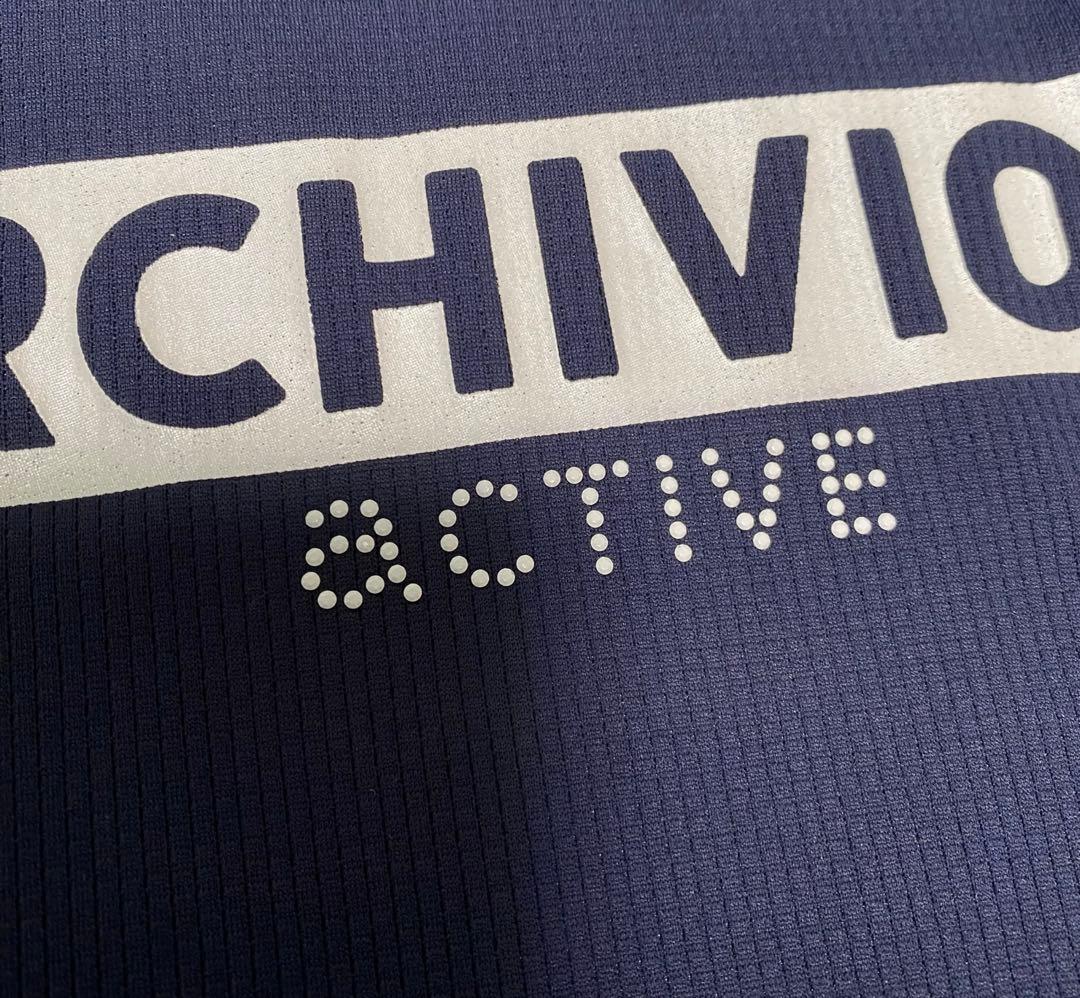archivio GOLF バックフリル　長袖トップス　NAVY 38