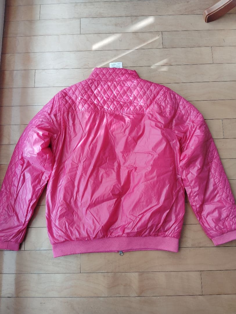 新品　MU SPORTS ピンクジャンパー　キルティングジャケット