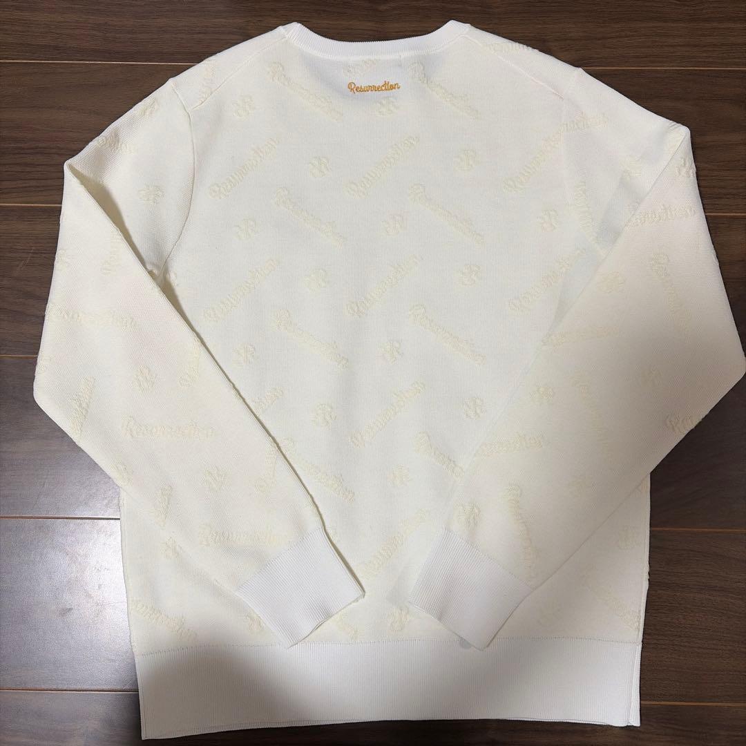 レザレクション　クルーネックセーター　M