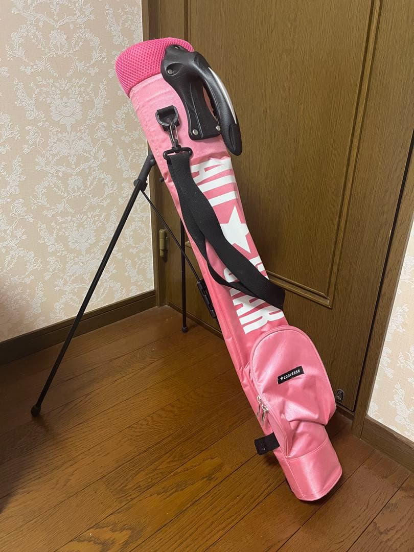 コンバース　ゴルフ　セルフスタンドバック　ピンク　ゴルフバック