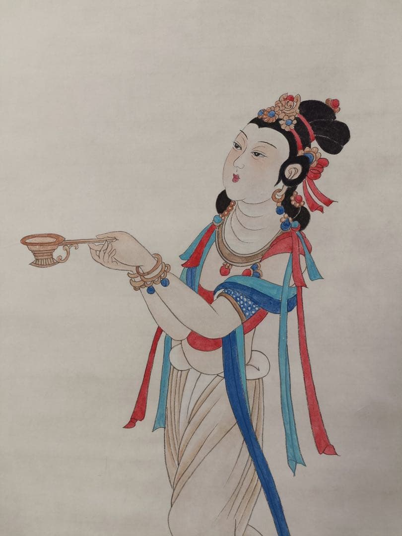 【董其昌】书法 中国画 掛け軸 水墨画 和室 玄関 茶室 壁掛け 美術品