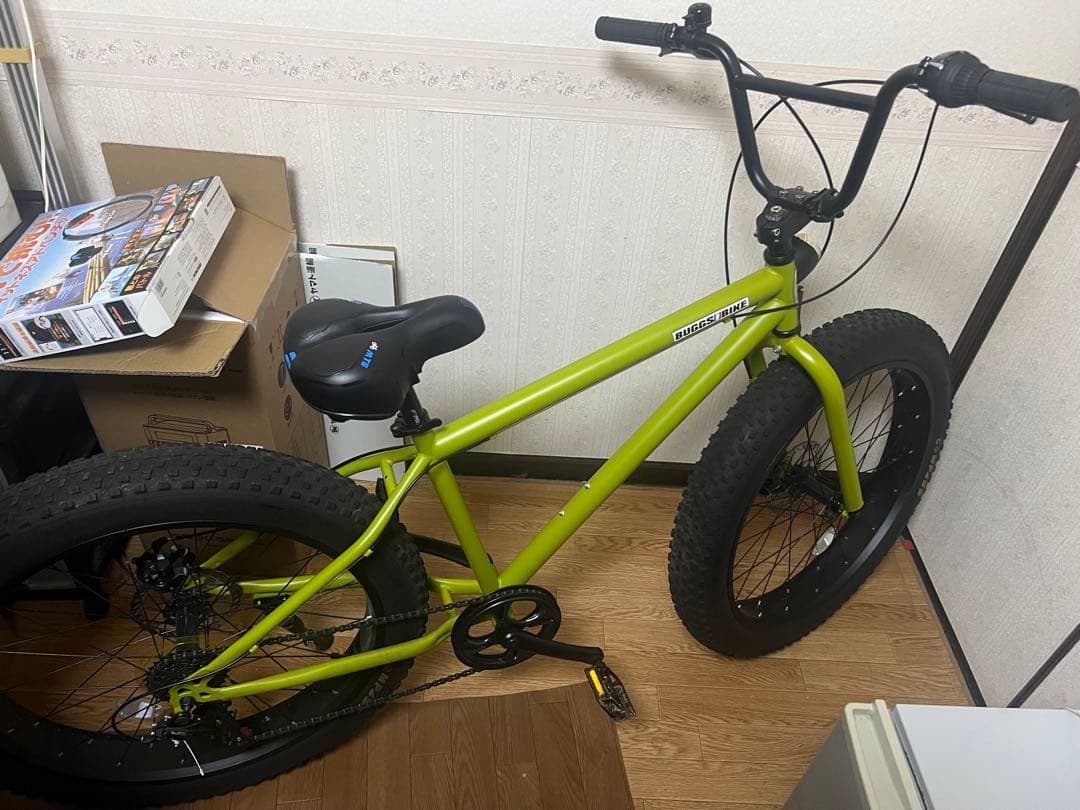 RAMさん専用極太タイヤ自転車 ファットバイク 26インチ