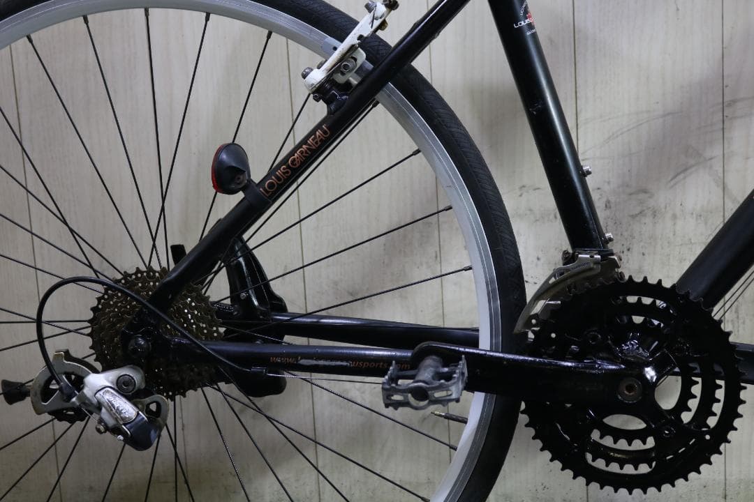 ルイガノLGS-CHASSE 700C アルミ 24速 470mm クロス